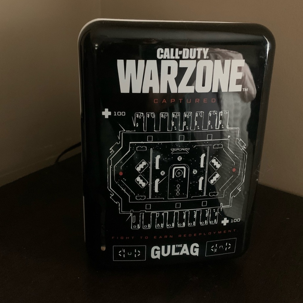 Call of Duty Warzone Gulag mini refrigerator - Black